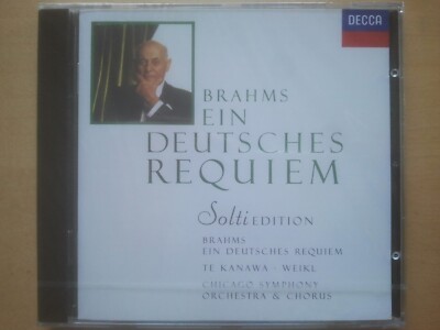 Decca Brahms Ein Deutsches Requiem CD Neu & OVP #154