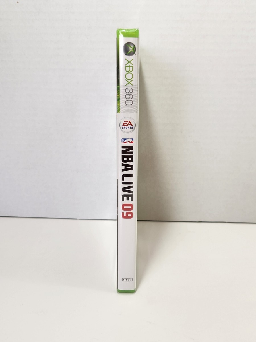 NBA Live 09 (Xbox 360, 2008) Brand New & Factory Sealed
