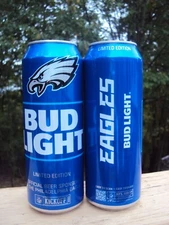 2024 BUD LIGHT Kickoff * PHILADELPHIA EAGLES * 24 oz.beer can EAGLES / BUDWEISER