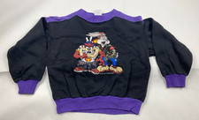 Vintage 90s Looney-Tunes Crewneck-Sweatshirt Boys Bugs-Bunny Taz Read 