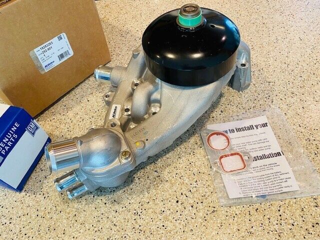 Genuine GM Water Pump 12681417 ACDelco 251-713 with Gaskets Genuine GM Water Pump 12681417 ACDelco 251-713 with Gaskets