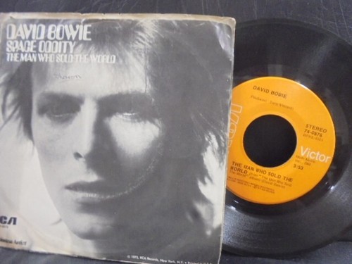 DAVID BOWIE " SPACE ODDITY/MAN WHO SOLD WORLD " Or.USA RCA EX+COND.IN PIC SL. - Foto 2 di 2