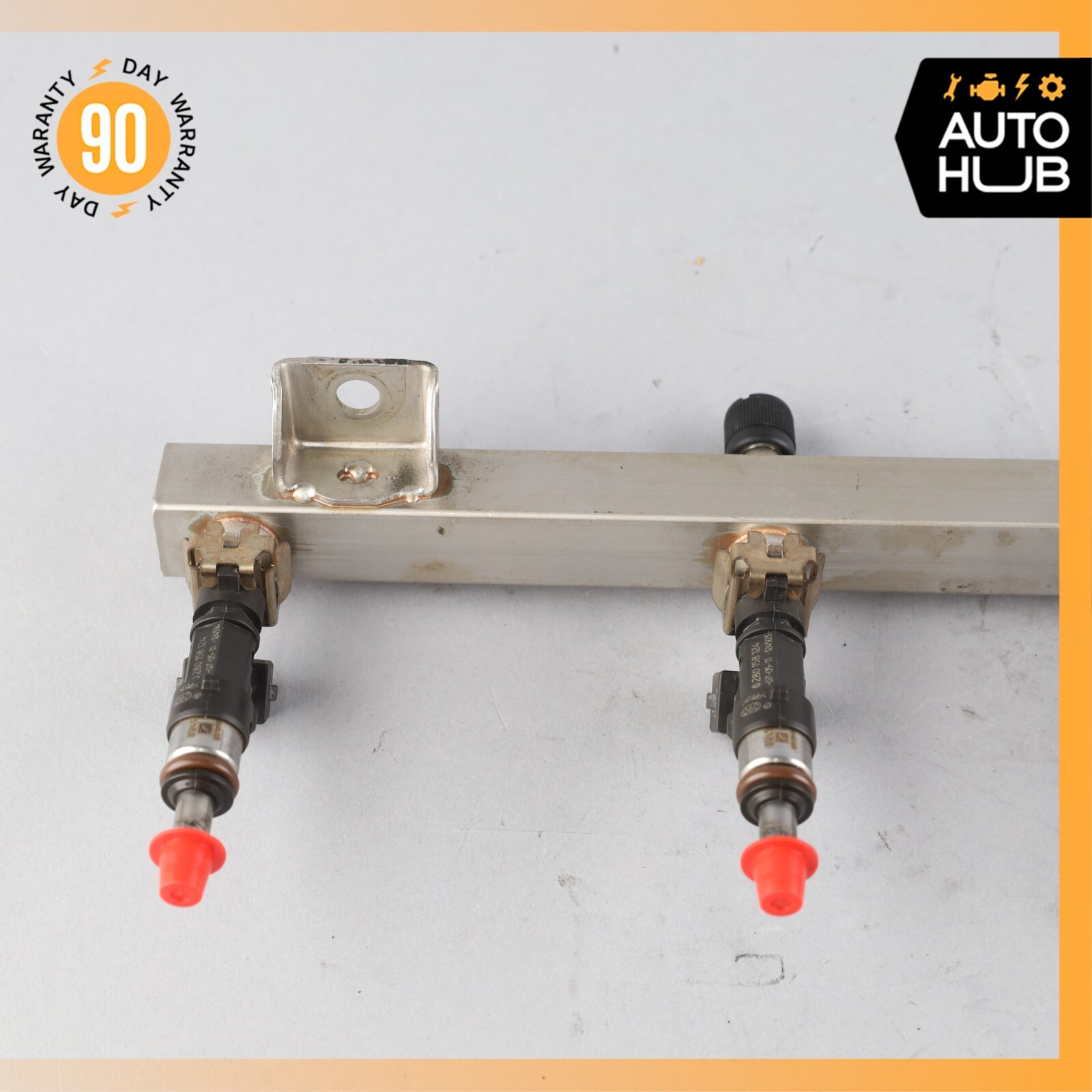 Maserati GranTurismo M145 Fuel Injection Rail Line w/ Injectors Left OEM 23k