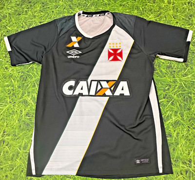 Rare Umbro Official Vasco Da Gama 2015 Home Jersey Brazil Soccer Mens Medium