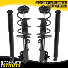 Front Quick Complete Struts & Rear Shocks for 2014-2015 Nissan Rogue Select AWD