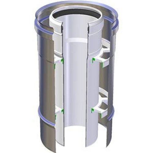 TUBO E RACCORDI RIGIDO PER CALDAIA CONDENSAZIONE BIANCO PPS ø60/80/100 - Foto 19 di 54
