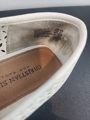 Christian Siriano For Payless Women's White Ballet Flats 6.5 Charm