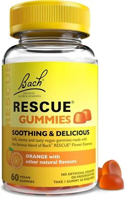 Rescue Remedy Orange Gummies 60 Unit