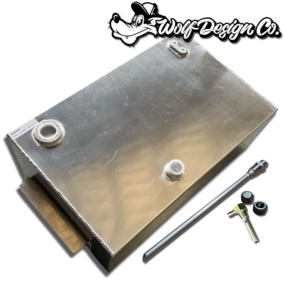 C10 Truck 18 Gal Alum Bed Mount Gas Fuel Tank & Bed Fill Kit 1963-72 Chevy GMC - Image 2 of 4