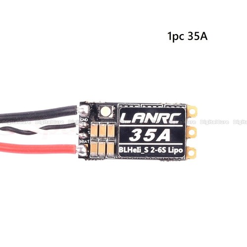 RC Brushless ESC 35A 45A BLHeli_S 2-6S DShot600 Adjustable LED - Quadcopter FPV - Picture 6 of 10