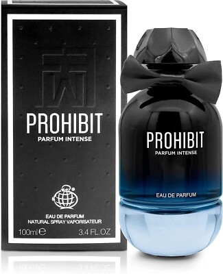 Prohibit Parfum Intense | Eau De Parfum 100ml | von Fragrance World -