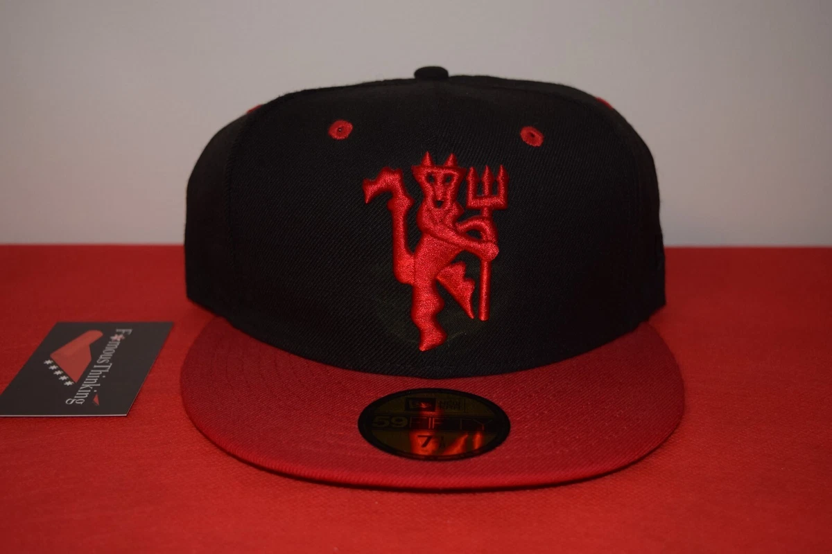 Men's New Era Black Manchester United Sport 59FIFTY Fitted Hat