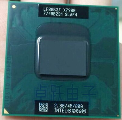   Core 2 Extreme X7900 2.8GHz Dual-Core LF80537GG0724M Processor #E5