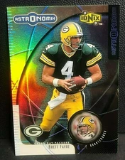BRETT FAVRE 1999 UD Ionix ASTRONOMIX Insert Card #A7 GREEN BAY PACKERS