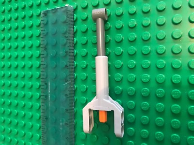 Lego Technic Linearantrieb Mini hellgrau mit oranger Achse voll verstellbar