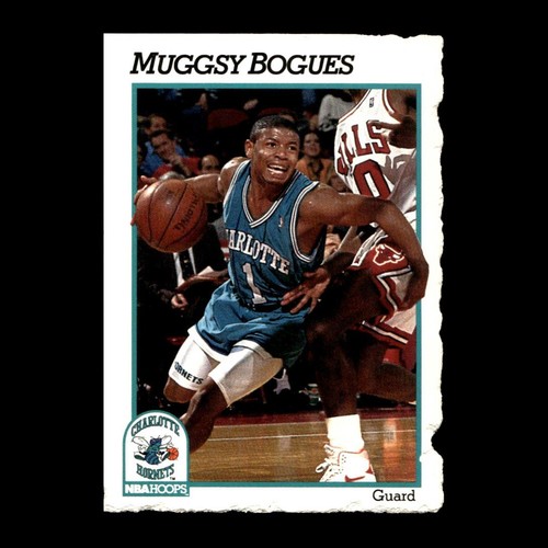 Muggsy Bogues 1991-92 Hoops Charlotte Hornets #18 R328F 33 | eBay