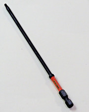 T10 TORX STAR  IMPACT RATED  ULTRA SCREWDRIVER BIT 150MM 1/4" HEX SOLID TORX