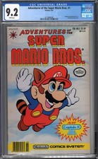 Adventures of Super Mario Bros. #1 CGC 9.2 Valiant 2/91