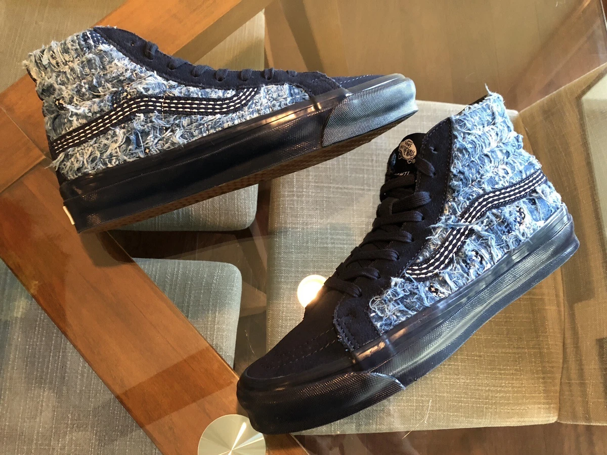 FDMTL x Vans OG Sk8- LX High Distressed Indigo for sale | eBay