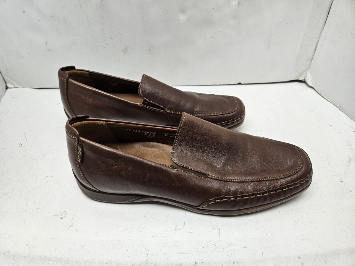 Mephisto Brown Leather Slip-On Loafers with Cushioned Sole Size EUR 8.5  9US Amazon.com | Mephisto Tiago Brown Sportbuck EU 40 (US Men main image 3