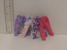 Doll Clothes Handmade to fit Chelsea 5"&boy doll- Lot of  4 Pants -K26
