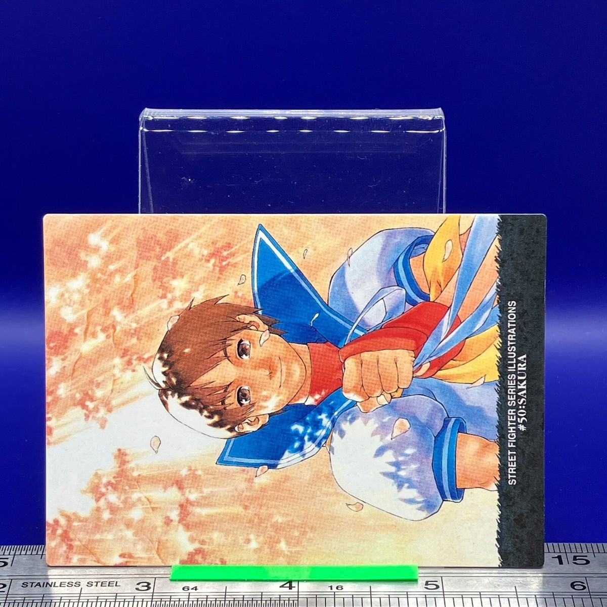 Sakura Street Fighter Carddass Masters CAPCOM TCG Vintage Very