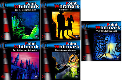 5 CDs * POINT WHITMARK - HÖRSPIEL FOLGE / CD 31 - 35  IM SET # NEU OVP =