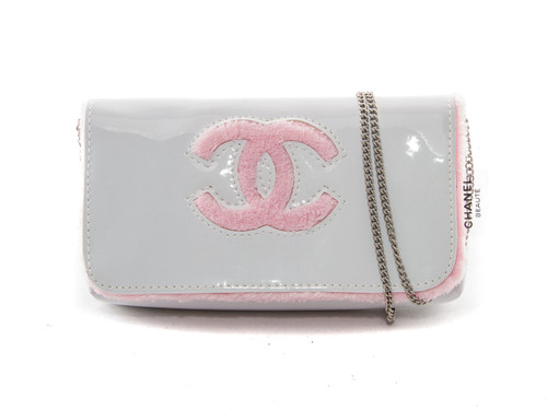 authentic chanel clutch chain bag vip beaute gift