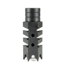 STEEL .458 SOCOM Compact Shark Style Muzzle Brake 5/8x32 Pitch