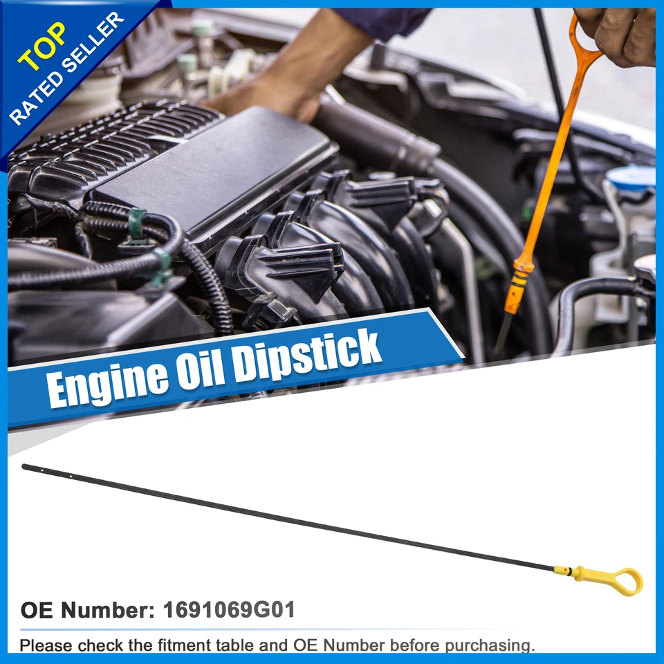 Paquete de 1 varilla de medición de aceite de motor Suzuki Swift 1,5 L 2007-2010 1691069G01 Foto 2 de 4