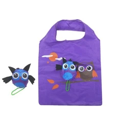 Owl cute 3D Reusable Foldable Eco Shopping Bag Animal Handbag New