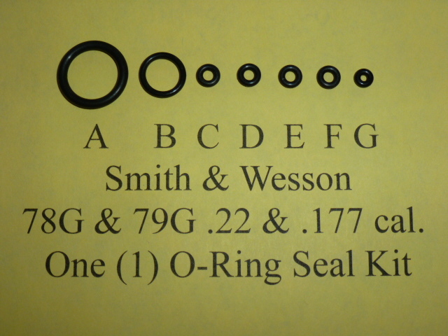Kit Sigillanti 78G 79G Kit Guarnizioni O-ring Per Pistole CO2 Smith & Wesson 78G/79G – Nuovo, Con Guida! Guarnizioni O-ring Smith & Wesson - Foto 10