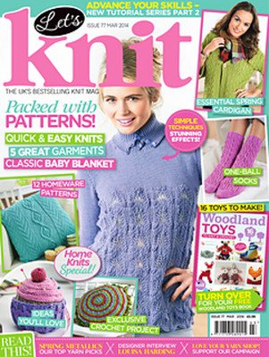 Let's Knit Magazine Issue 77, knitting pattern, cushion, toys, socks, cardigan | eBay Let's Knit Magazine Issue 77, knitting pattern, cushion, toys, socks, cardigan | eBay