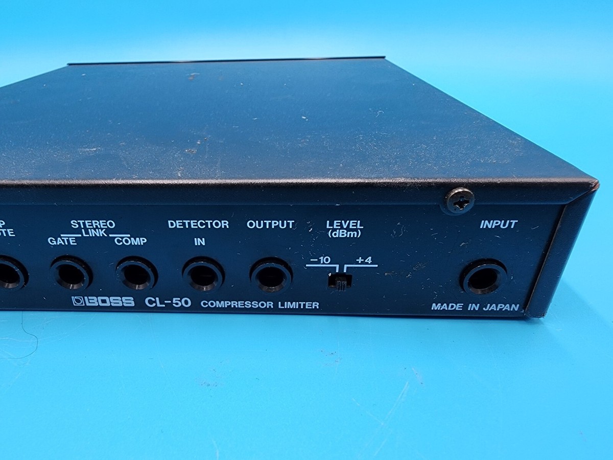 Rare Vintage Boss Pro CL-50 Compressor Limiter Half Rack
