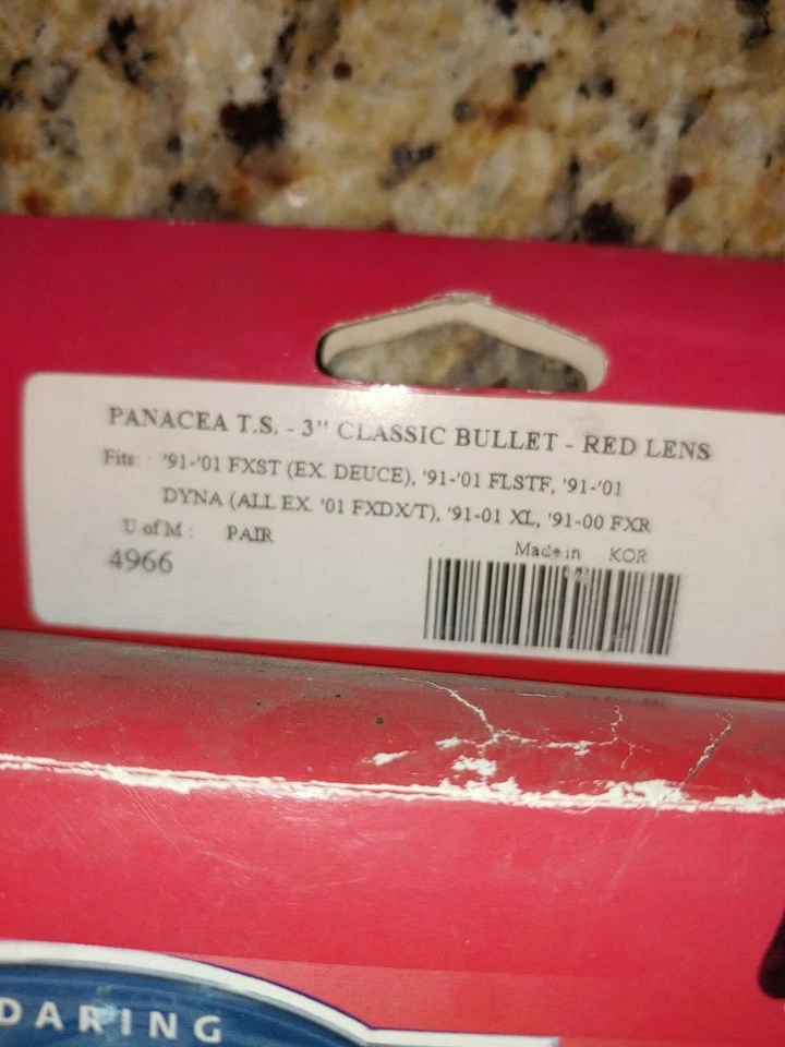 KÜRYAKYN se adapta a FLSTF, FXST, Dyna, FXR, todos los modelos XL rojo 4966 harley2 Foto 2 de 2