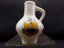 Goss Crested China - LANDS END Crest - Looe Ancient Ewer - Goss.