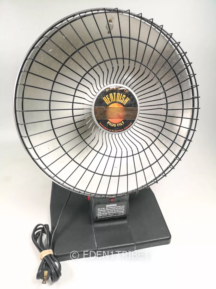 Presto HeatDish Plus Tilt Parabolic Heater