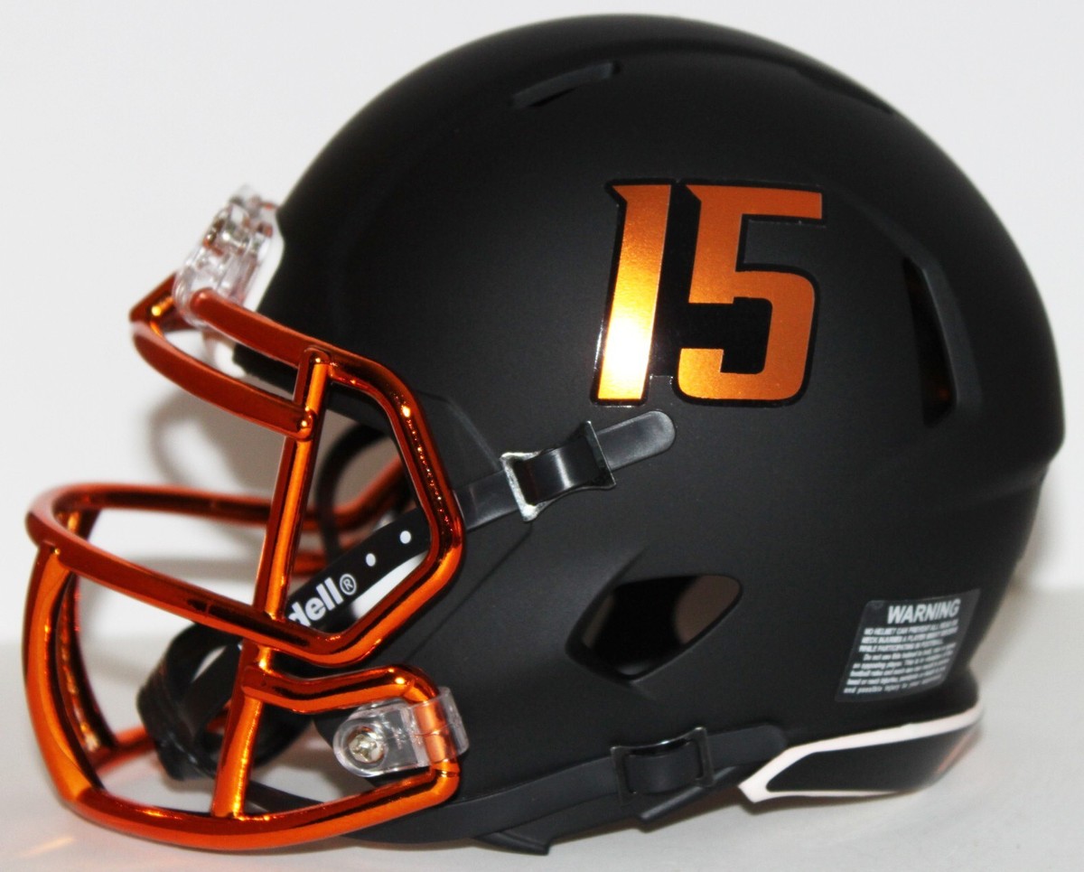 2015 Boise State Broncos Custom Riddell Mini Helmet vs UNLV | eBay