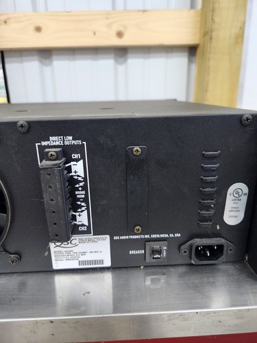 QSC ISA-280 Two-Channel Commercial Power Amplifier - Picture 5 of 5