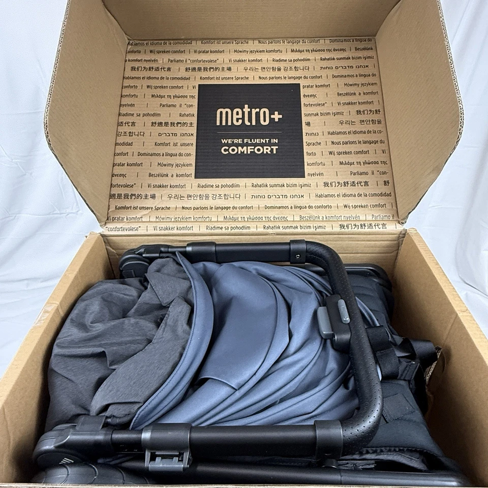 Ergobaby Metro+ Lightweight Compact Baby Stroller - Slate Grey - Image 4 of 4