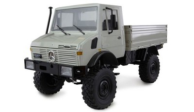 Amewi RC Mercedes Benz Unimog Basic 4WD 1:12 RTR hellgrau
