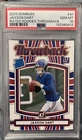 2025 Donruss RR-TB- #41-Jaxson Dart PSA 10 GEM MT NY Giants Rookie QB