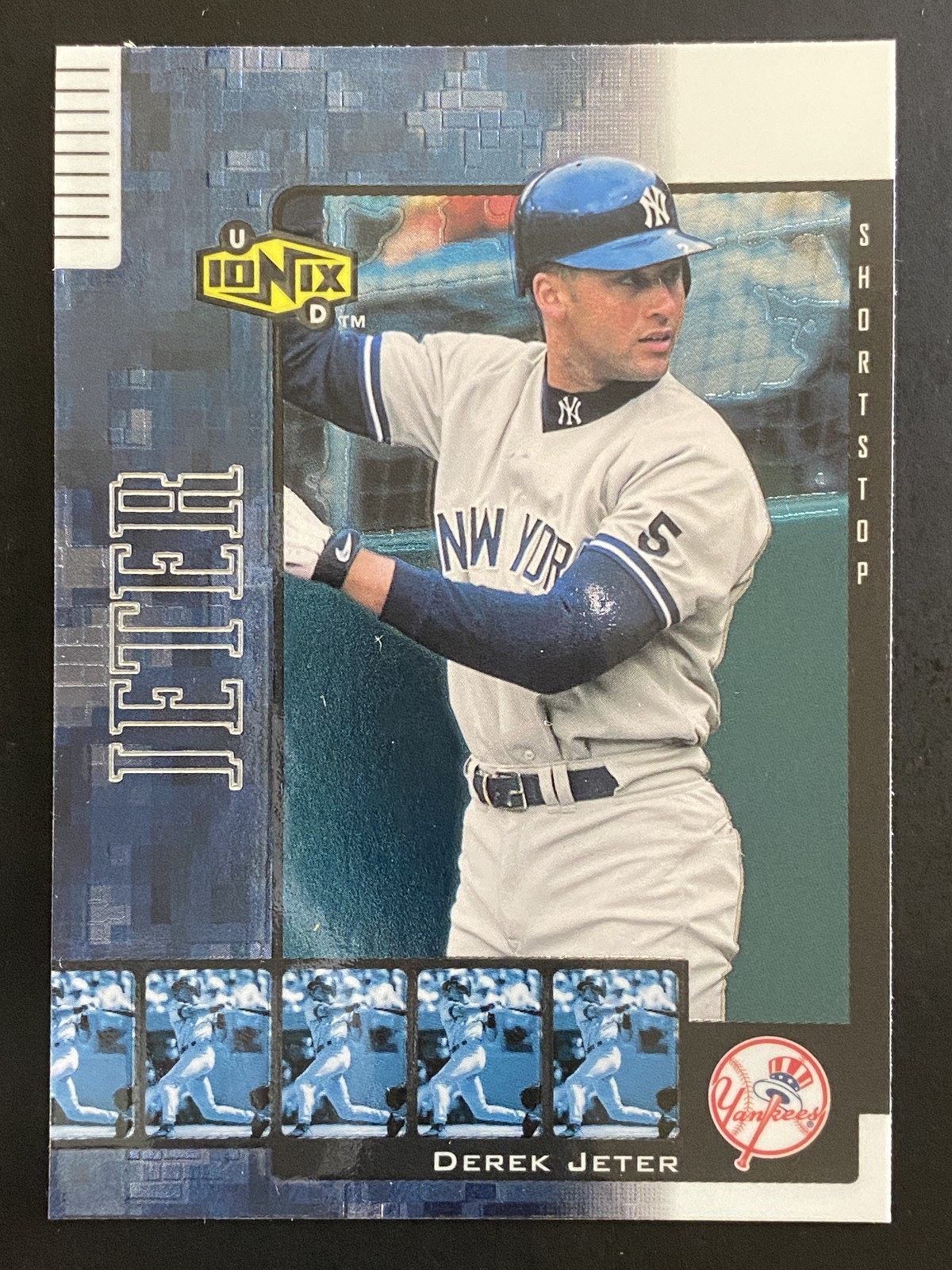 Derek Jeter 2000 Upper Deck UD Ionix Baseball New York Yankees #60