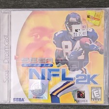 NFL 2K Sega Dreamcast Sega Sports Video Game Multiplayer E NTSC-U/C image