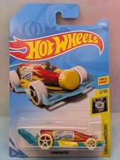2018 i Hot Wheels CARBONATOR #23😃clear red;blue bottle opener✰EXPERIMOTORS✰ z1