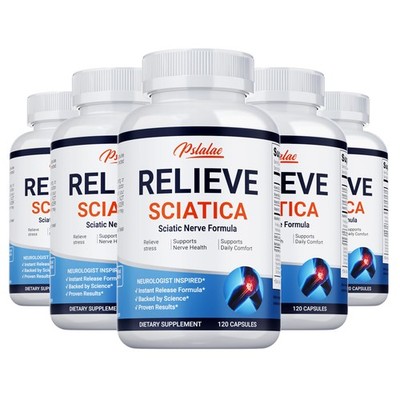 Relieve Sciatica - R-ALA - Natural Nerve Formula, Pain Relief, Anti-inflammatory
