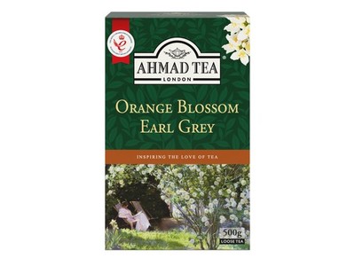 Orange Blossom with Earl Grey, Loose Leaf, 500 gram (17.6 ounces) box.