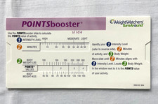 Weight Watchers TurnAround Points Booster Slide Calculator 2005