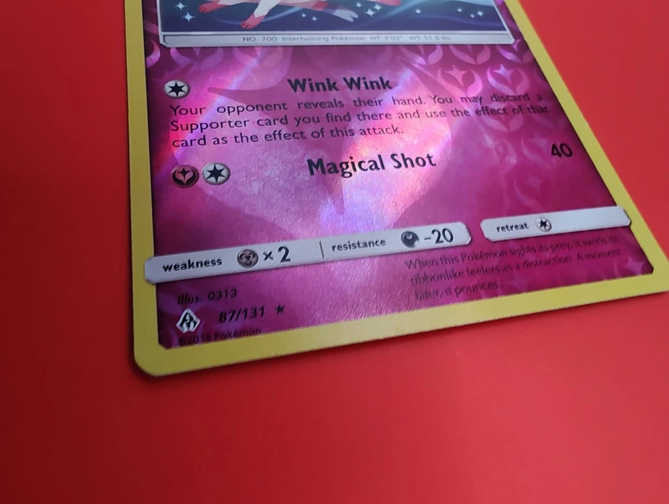 Sylveon 87/131 Sm-Forbidden Light Reverse Holo - Image 4 of 4