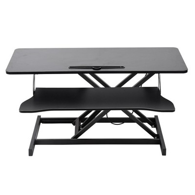37'' Height Adjustable Home Office Computer Desk Converter Stand Up Desk Riser